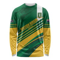 Custom British Virgin Islands Football Long Sleeve Shirt Come On Nature Boys