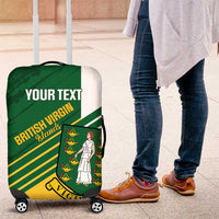Custom British Virgin Islands Football Luggage Cover Come On Nature Boys