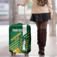 Custom British Virgin Islands Football Luggage Cover Come On Nature Boys