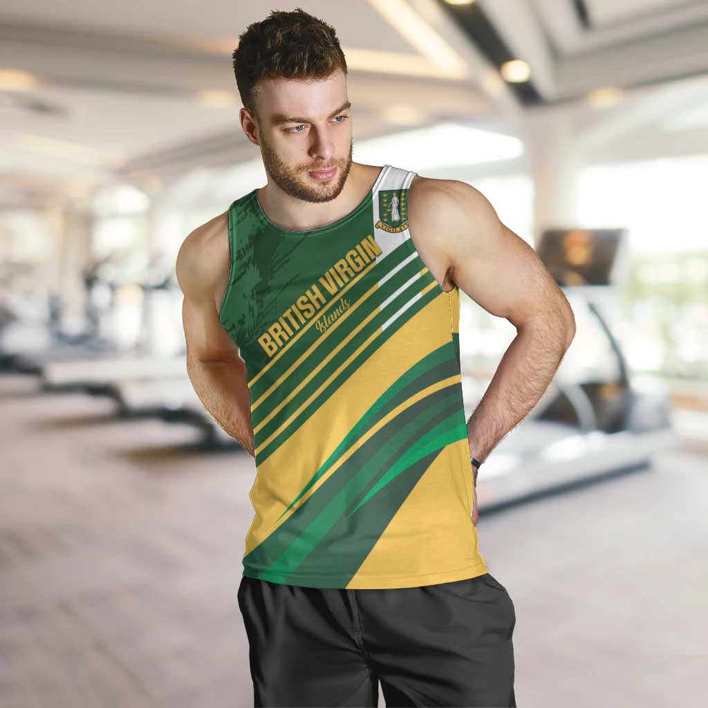 Custom British Virgin Islands Football Men Tank Top Come On Nature Boys