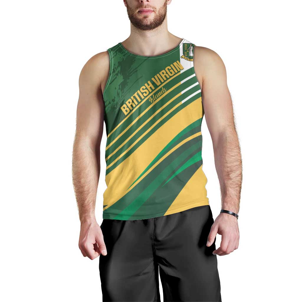 Custom British Virgin Islands Football Men Tank Top Come On Nature Boys