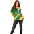 Custom British Virgin Islands Football Off Shoulder Sweater Come On Nature Boys