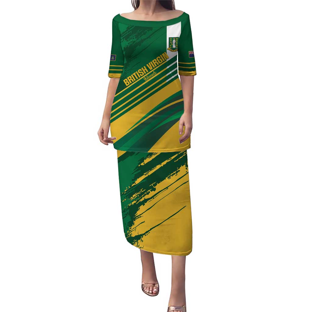 Custom British Virgin Islands Football Puletasi Come On Nature Boys