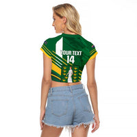 Custom British Virgin Islands Football Raglan Cropped T Shirt Come On Nature Boys