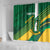 Custom British Virgin Islands Football Shower Curtain Come On Nature Boys