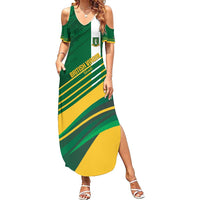 Custom British Virgin Islands Football Summer Maxi Dress Come On Nature Boys