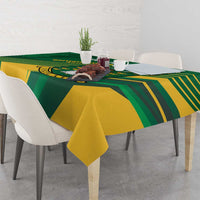 Custom British Virgin Islands Football Tablecloth Come On Nature Boys