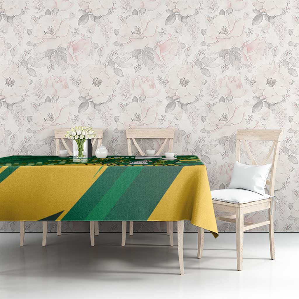 Custom British Virgin Islands Football Tablecloth Come On Nature Boys