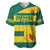 Custom Grenada Football Baseball Jersey Go Spice Boys Green Version