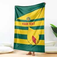 Custom Grenada Football Blanket Go Spice Boys Green Version