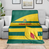 Custom Grenada Football Blanket Go Spice Boys Green Version