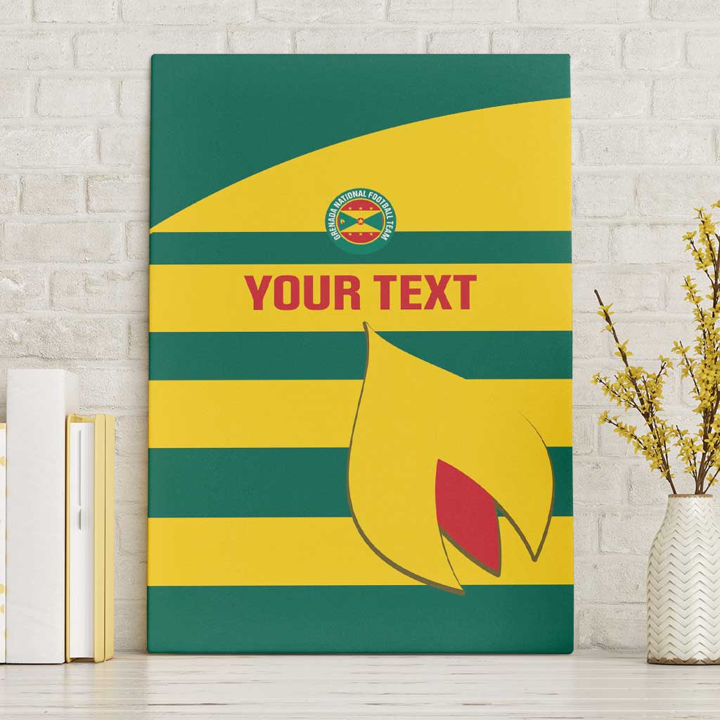 Custom Grenada Football Canvas Wall Art Go Spice Boys Green Version