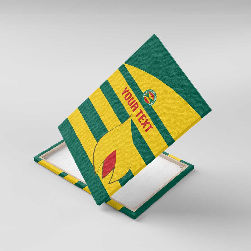 Custom Grenada Football Canvas Wall Art Go Spice Boys Green Version