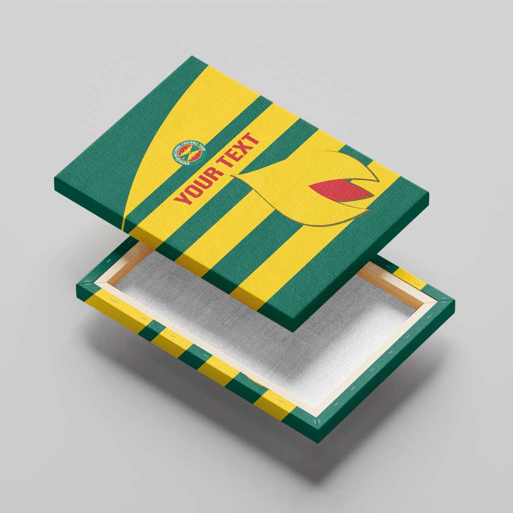 Custom Grenada Football Canvas Wall Art Go Spice Boys Green Version