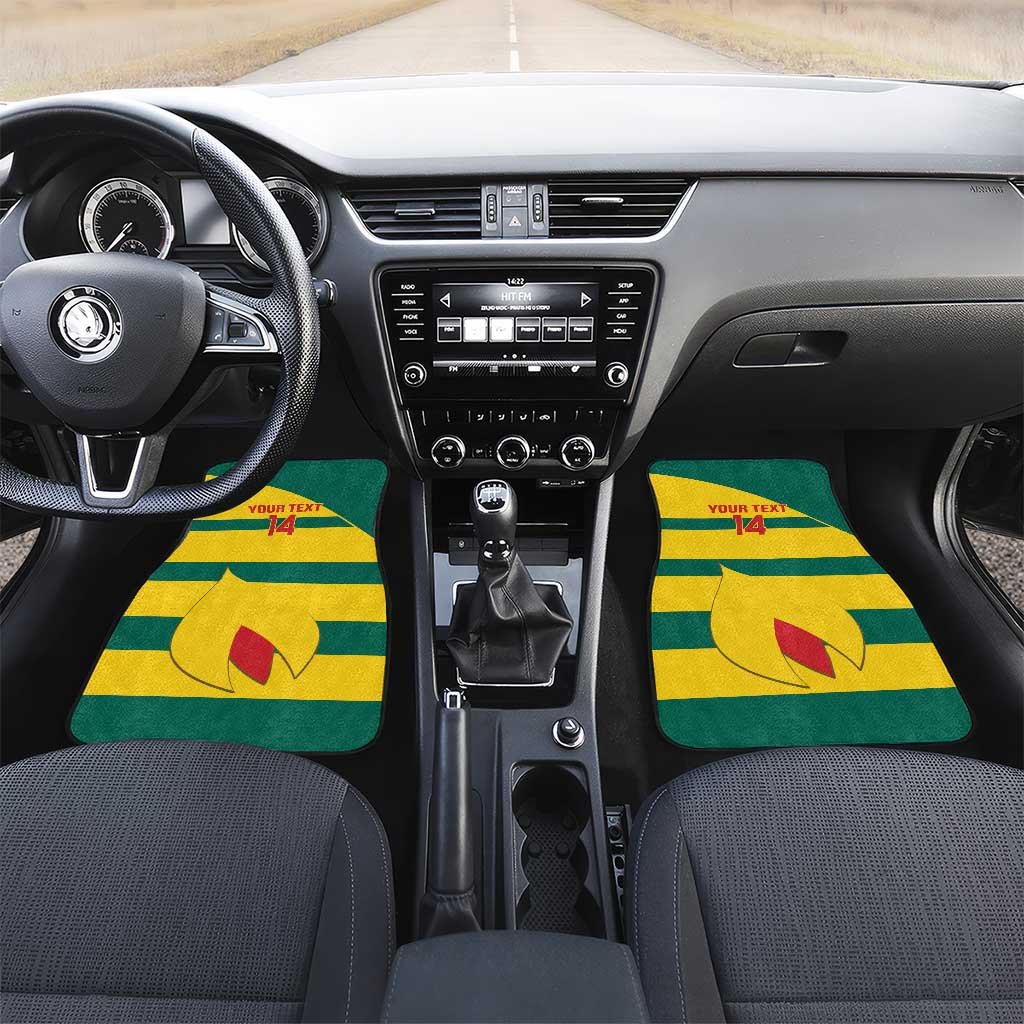 Custom Grenada Football Car Mats Go Spice Boys Green Version