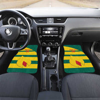 Custom Grenada Football Car Mats Go Spice Boys Green Version