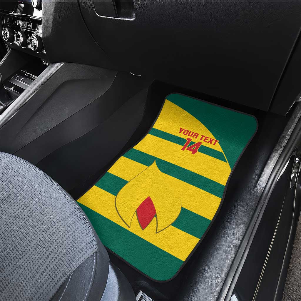 Custom Grenada Football Car Mats Go Spice Boys Green Version