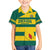 Custom Grenada Football Family Matching Long Sleeve Bodycon Dress and Hawaiian Shirt Go Spice Boys Green Version