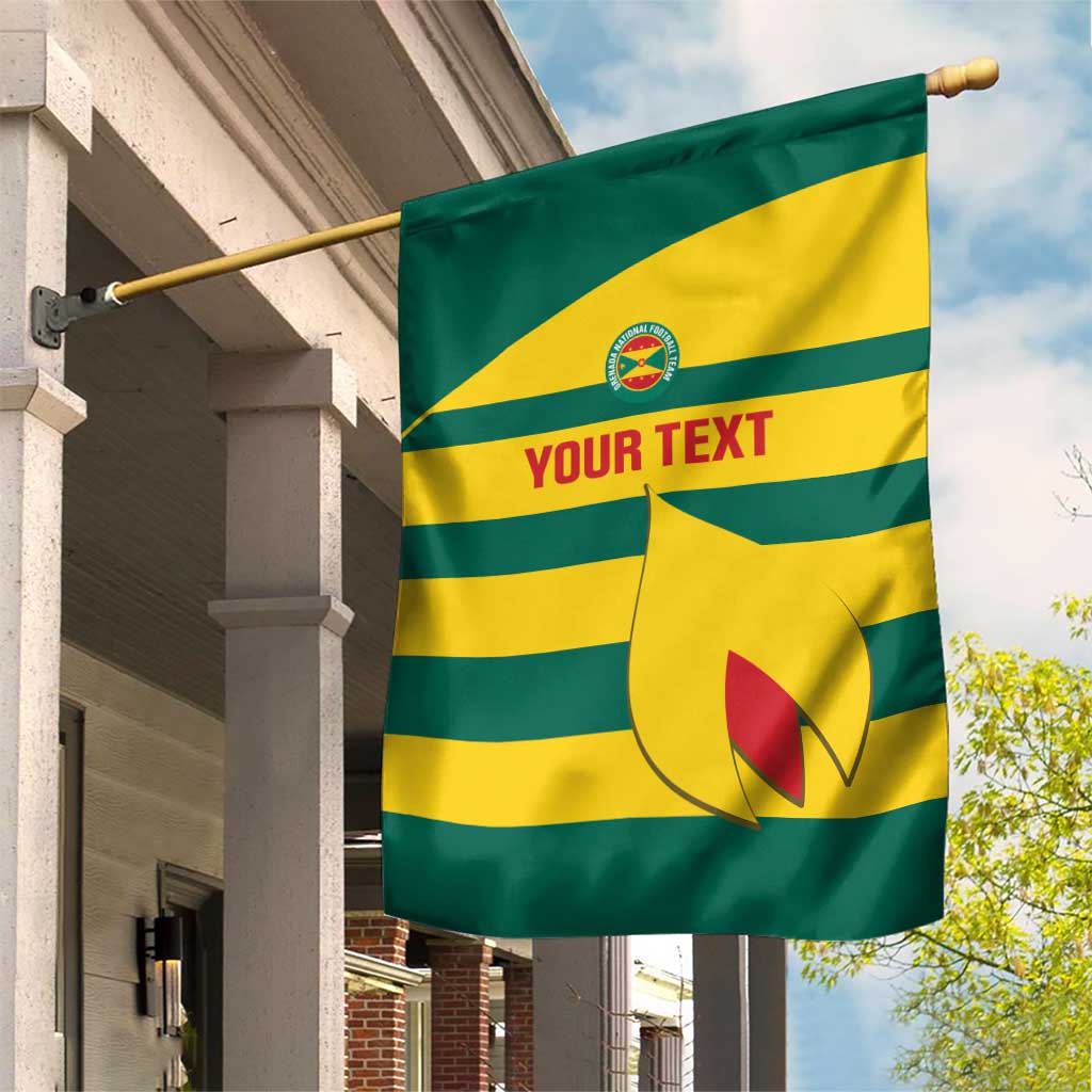 Custom Grenada Football Garden Flag Go Spice Boys Green Version