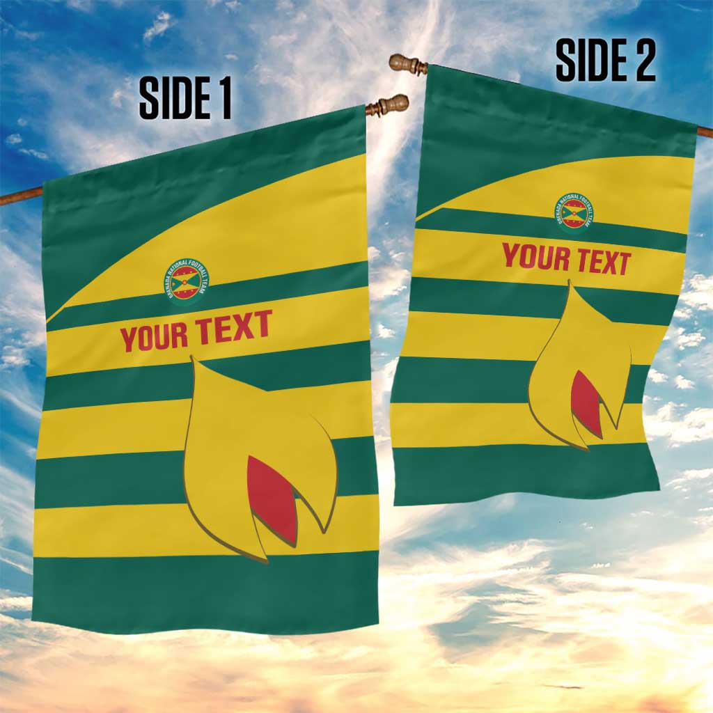 Custom Grenada Football Garden Flag Go Spice Boys Green Version