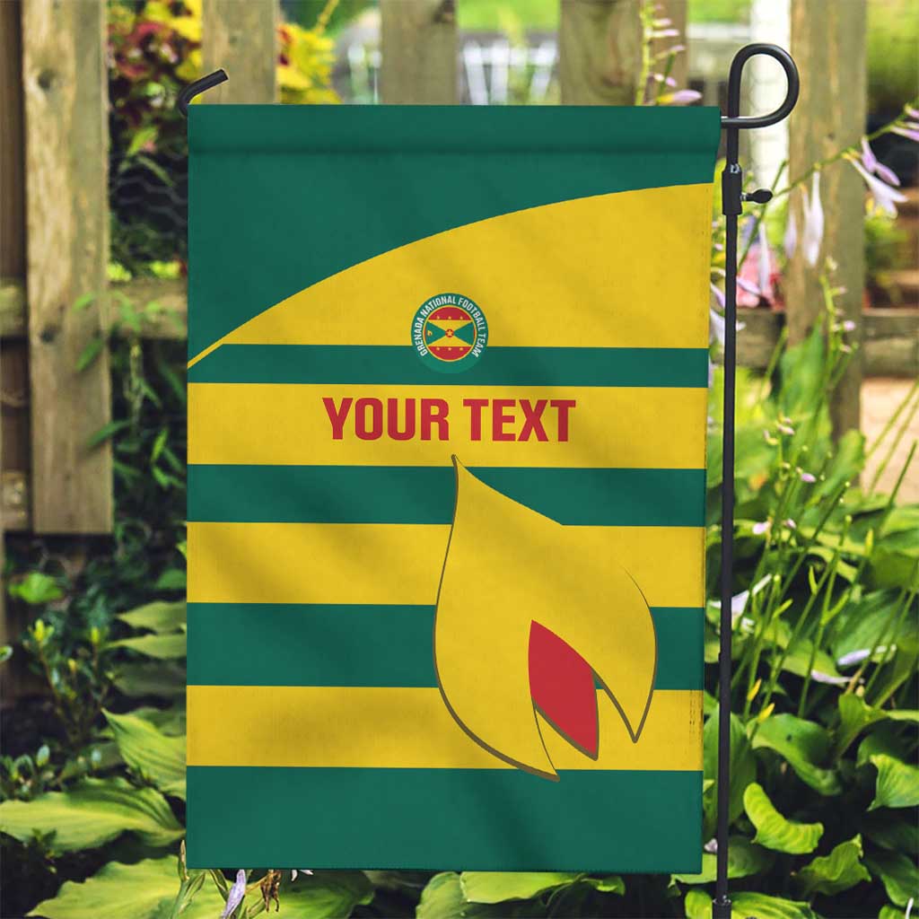 Custom Grenada Football Garden Flag Go Spice Boys Green Version