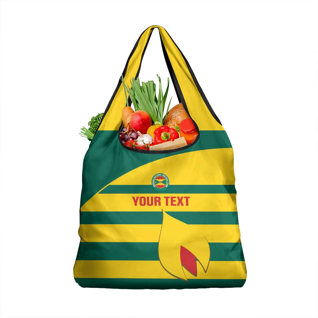 Custom Grenada Football Grocery Bag Go Spice Boys Green Version