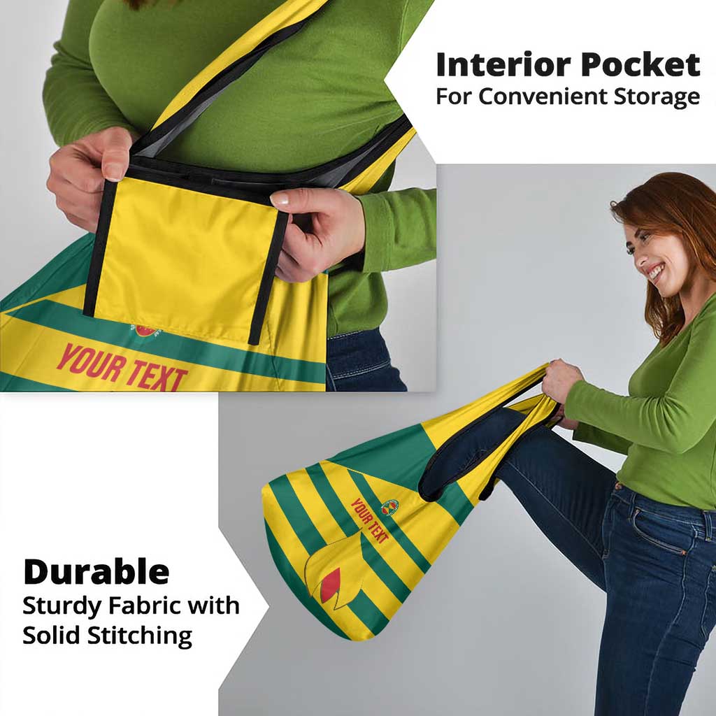 Custom Grenada Football Grocery Bag Go Spice Boys Green Version