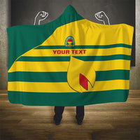 Custom Grenada Football Hooded Blanket Go Spice Boys Green Version