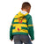Custom Grenada Football Kid Hoodie Go Spice Boys Green Version
