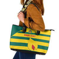 Custom Grenada Football Leather Tote Bag Go Spice Boys Green Version