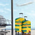 Custom Grenada Football Luggage Cover Go Spice Boys Green Version