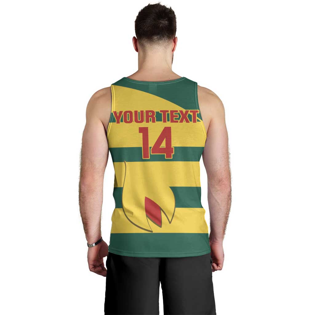 Custom Grenada Football Men Tank Top Go Spice Boys Green Version
