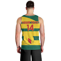 Custom Grenada Football Men Tank Top Go Spice Boys Green Version