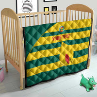 Custom Grenada Football Quilt Go Spice Boys Green Version