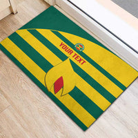 Custom Grenada Football Rubber Doormat Go Spice Boys Green Version