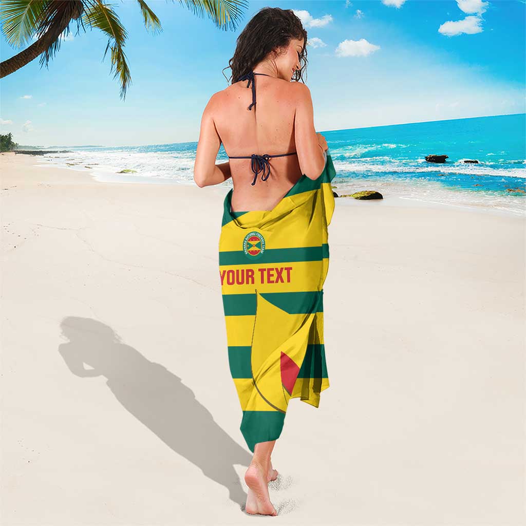 Custom Grenada Football Sarong Go Spice Boys Green Version