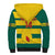 Custom Grenada Football Sherpa Hoodie Go Spice Boys Green Version