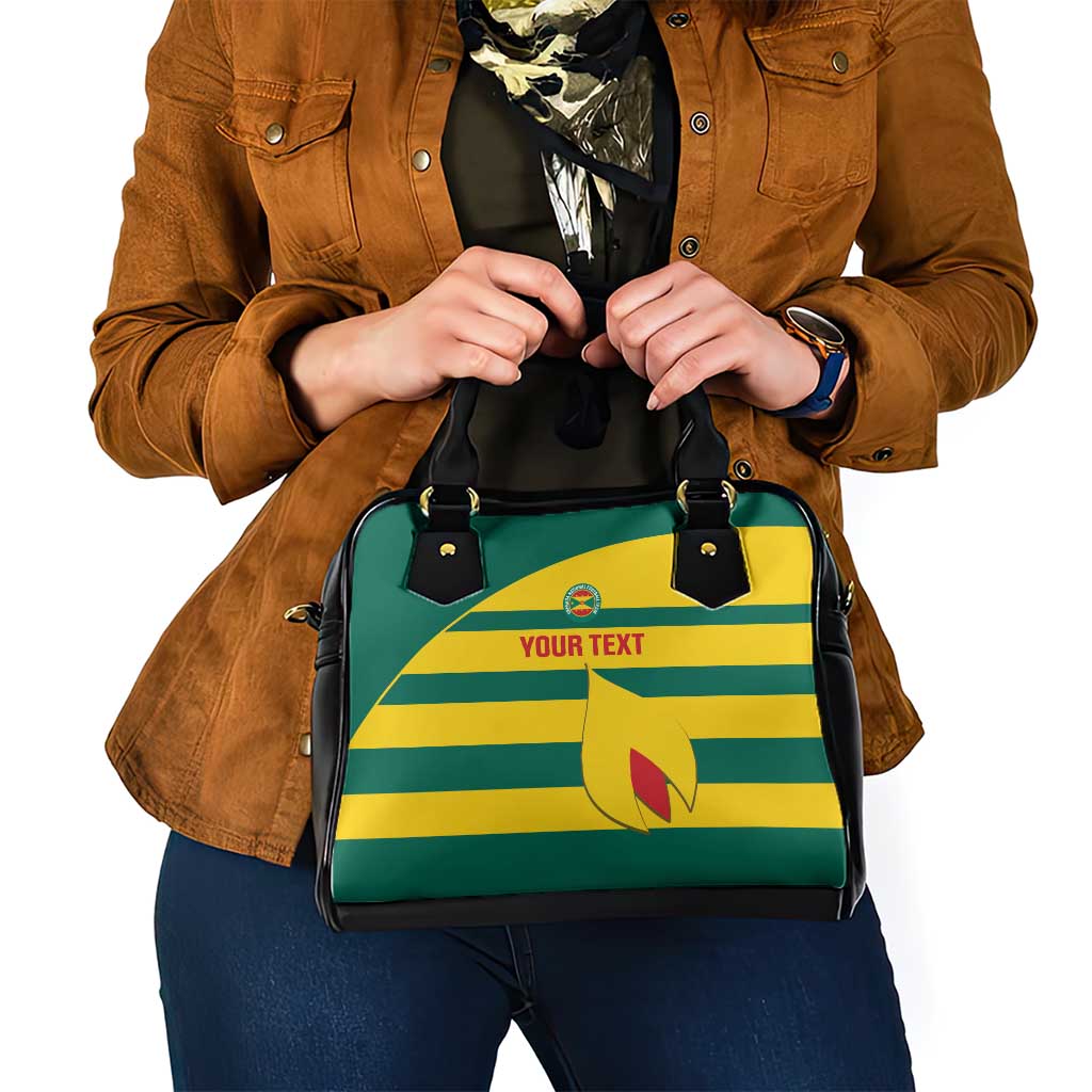 Custom Grenada Football Shoulder Handbag Go Spice Boys Green Version