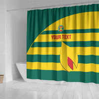 Custom Grenada Football Shower Curtain Go Spice Boys Green Version
