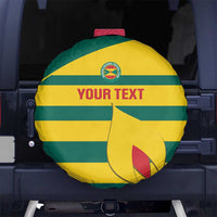 Custom Grenada Football Spare Tire Cover Go Spice Boys Green Version