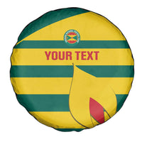 Custom Grenada Football Spare Tire Cover Go Spice Boys Green Version