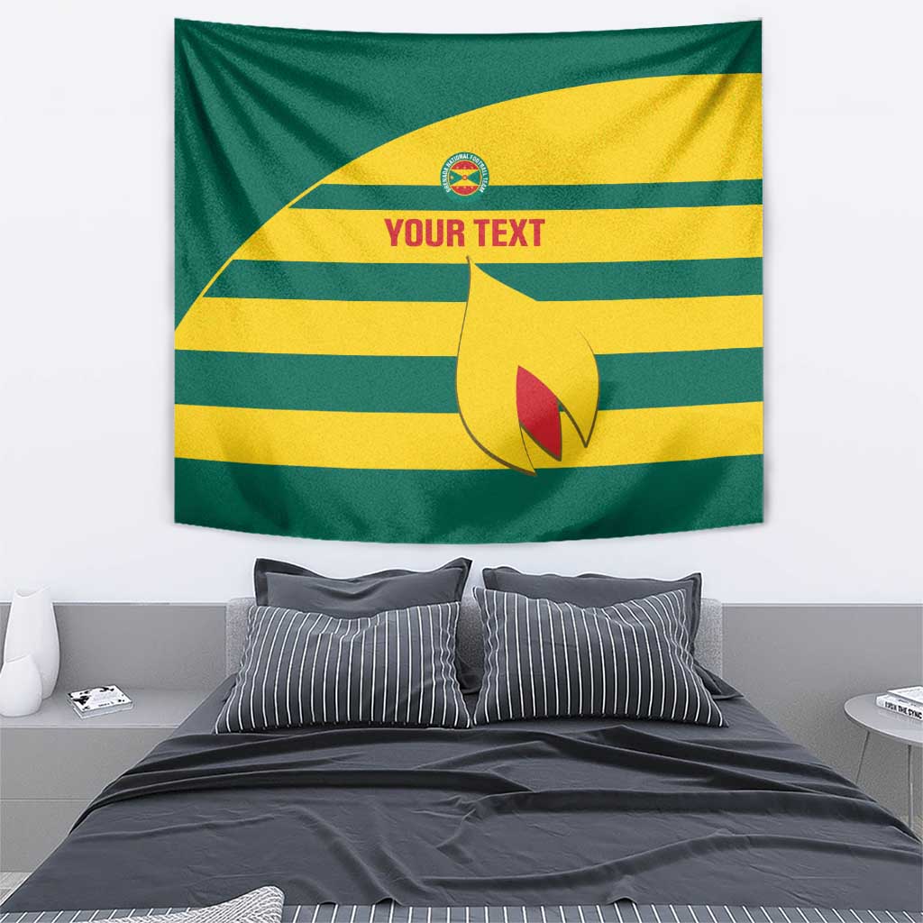 Custom Grenada Football Tapestry Go Spice Boys Green Version