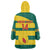 Custom Grenada Football Wearable Blanket Hoodie Go Spice Boys Green Version