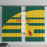 Custom Grenada Football Window Curtain Go Spice Boys Green Version