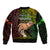 Polynesian Pride Father Day Hawaii Bomber Jacket Kanaka Kakau Hauoli La Makuakane - Wonder Print Shop