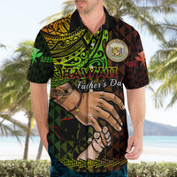 Polynesian Pride Father Day Hawaii Hawaiian Shirt Kanaka Kakau Hauoli La Makuakane - Wonder Print Shop