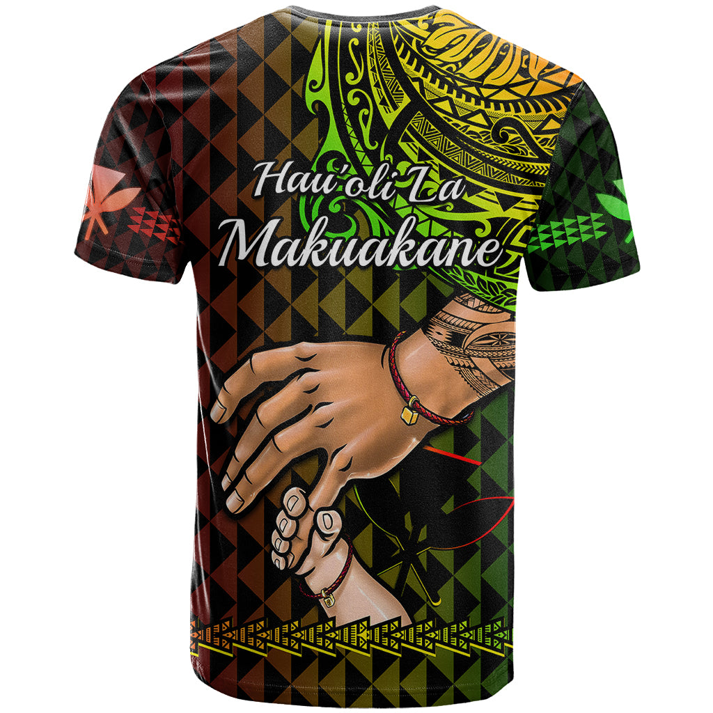 Polynesian Pride Father Day Hawaii T Shirt Kanaka Kakau Hauoli La Makuakane - Wonder Print Shop