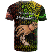 Polynesian Pride Father Day Hawaii T Shirt Kanaka Kakau Hauoli La Makuakane - Wonder Print Shop