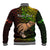 Personalised Father Day Hawaii Baseball Jacket Kanaka Kakau Hauoli La Makuakane - Wonder Print Shop