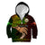 Personalised Father Day Hawaii Kid Hoodie Kanaka Kakau Hauoli La Makuakane - Wonder Print Shop